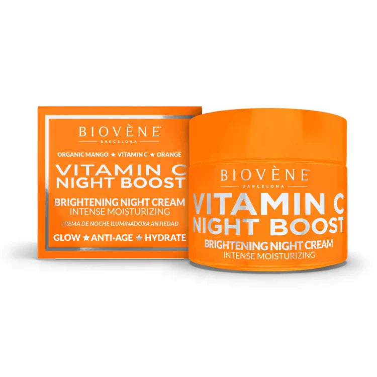 Crema di booster notturna di vitamina C con effetto anti-invecchiamento per il rinnovo 50 ml