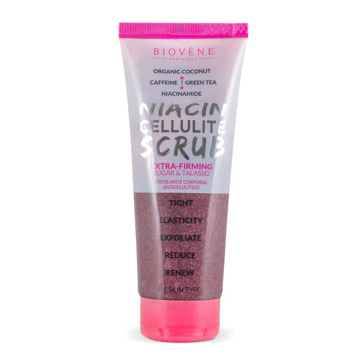 Scrub anti-cellulite di niacina con cocco per rassodare e levigare la pelle 250 ml