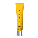 Crema solare facciale idratante SPF 50 con acido ialuronico anti -invecchiamento - 40 ml
