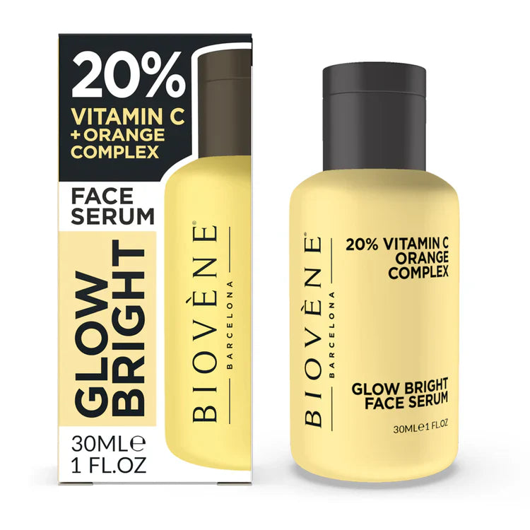 Siero di vitamina C con complesso arancione per illuminamento e luminosità 30 ml