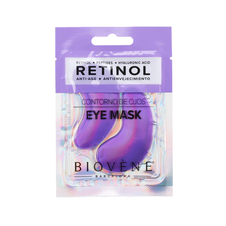 Maschera per gli occhi del retinolo con peptidi e acido ialuronico per ringiovanimento 1 coppia