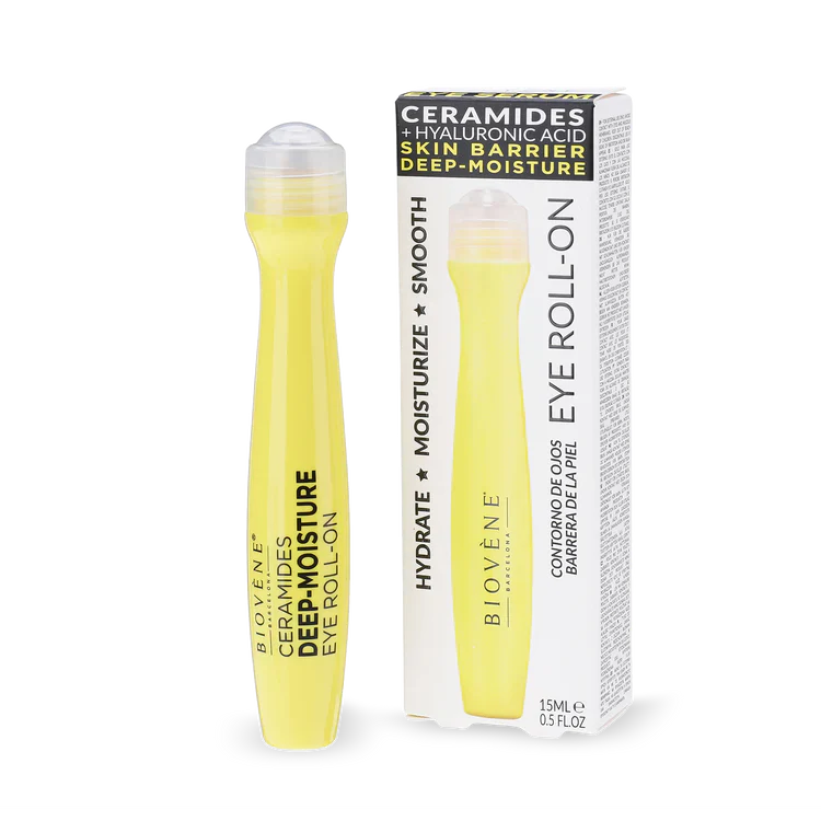Ceramidi rullo di contorno a occhio idratante con acido ialuronico 15 ml