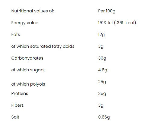 Scatola a barre proteica core/12 x 57 g