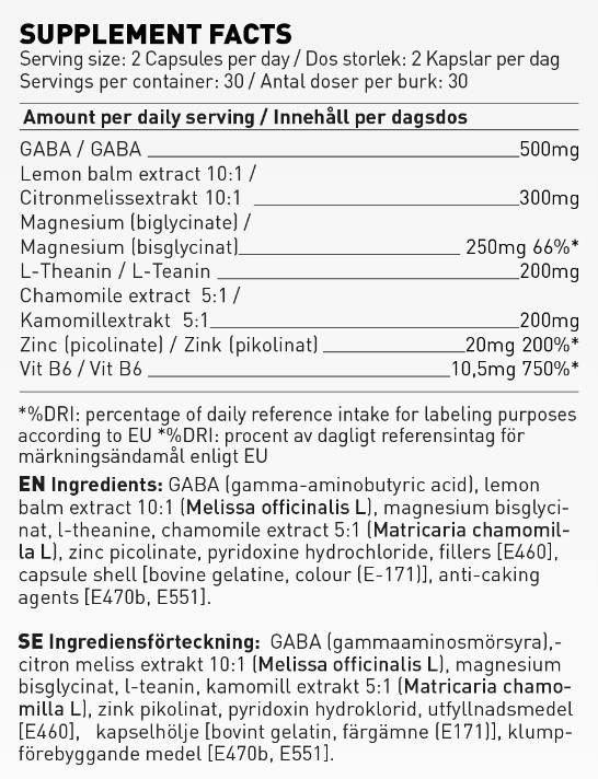 Rallenta | Relax & Antistress Formula - 90 capsule