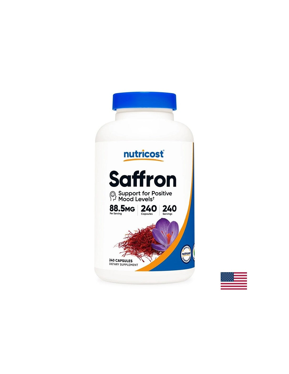 Sistema nervoso - Estratto di zafferano, 88,5 mg x 240 capsule