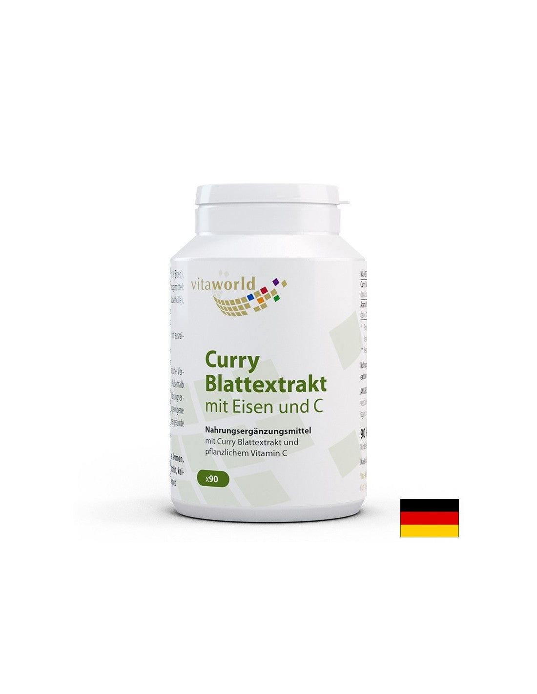 Anemia - Estratto di foglie di curry con ferro e vitamina C, 90 capsule