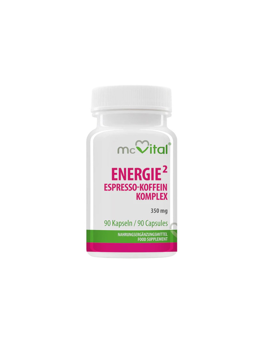 Complesso energetico con caffeina, 90 capsule