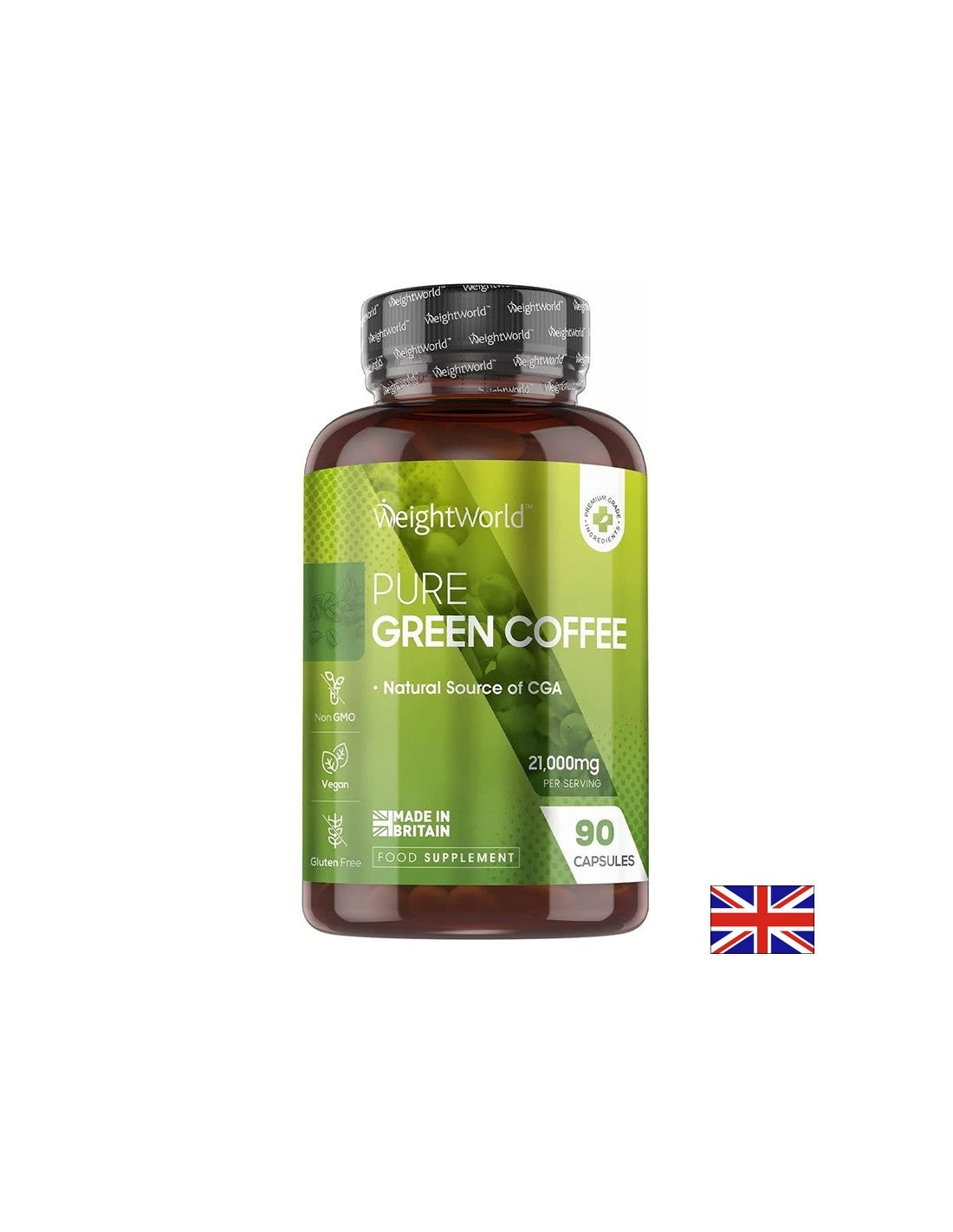 Mantenimento del peso - Caffè verde, 90 capsule Weight World