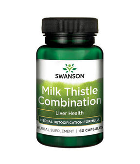 Milk Thistle Combination 475 mg - 60 capsules - Nutra Best Europe