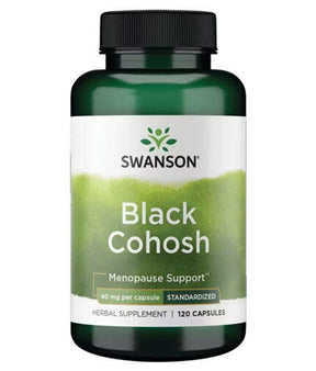 Black Cohosh (Standardized) 550 mg - 120 capsules - Nutra Best Europe