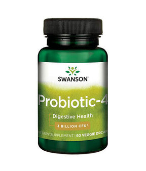 ProBiotic 4 | 3 Billion CFU - 60 capsules - Nutra Best Europe