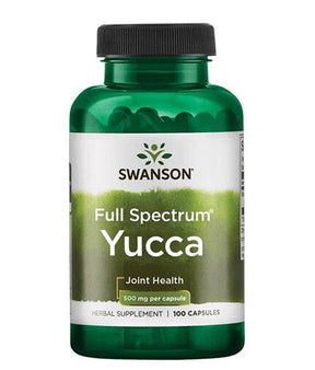Yucca Root 500 mg - 100 capsules - Nutra Best Europe