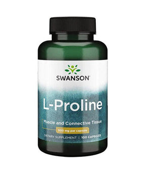 L-Proline 500 mg - 100 capsules - Nutra Best Europe
