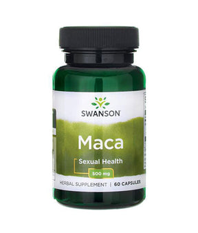 Maca 500 mg - 60 capsules - Nutra Best Europe