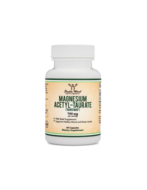 Magnesium Acetyl-taurate (TAURO-MAG®), 60 capsules Double Wood - Nutra Best Europe