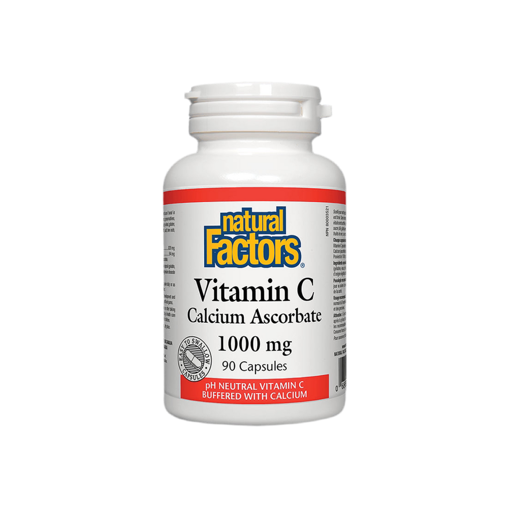 Vitamina C 1000 mg | Calcio di ascorbato - 90 capsule