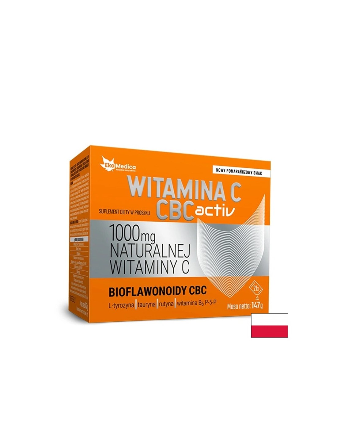 Immunità - Vitamina C Attiva, 1000 mg x 21 buste