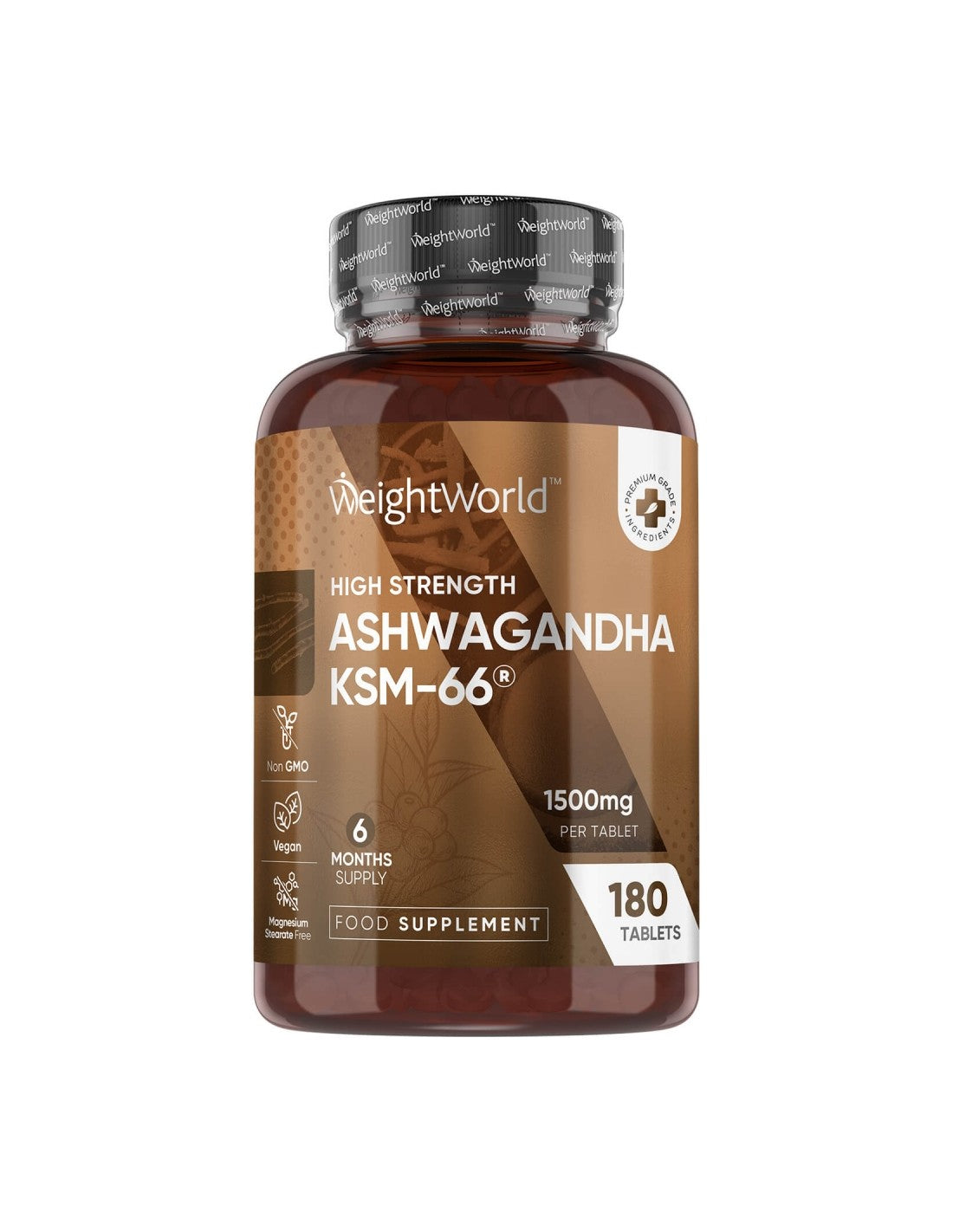 Stress e buon umore - Ashwagandha KSM-66®, 150 mg x 180 compresse