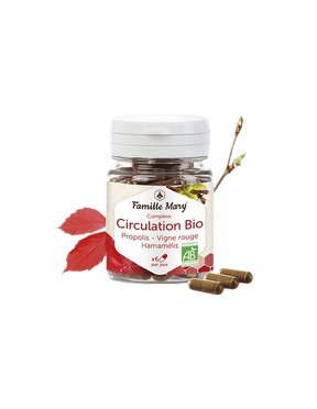Complexe circulation bio - Bio complex to improve blood circulation in venous congestion, 60 capsules Famille Mary - Nutra Best Europe