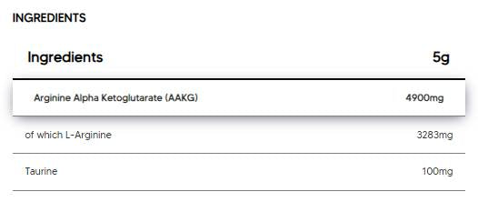 AAKG 2:1 Polvere | L-Arginina-Alfa-Chetoglutarato - 400 grammi