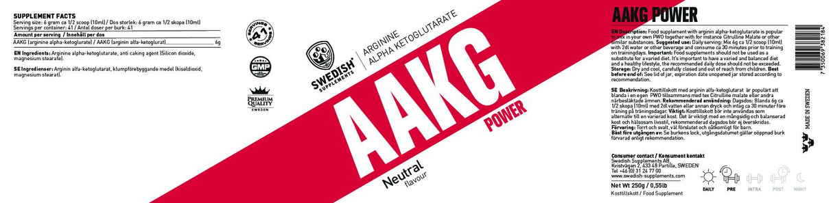 AAKG - 250 grammi
