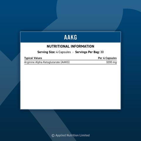 AAKG - Arginina alfa chetoglutarato - 120 capsule