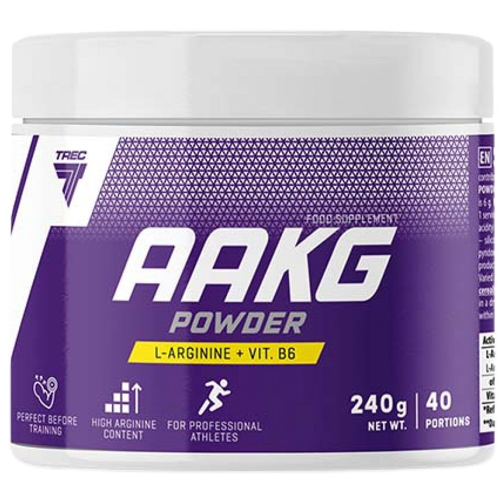 Polvere AAKG | con vitamina B6 - 240 grammi