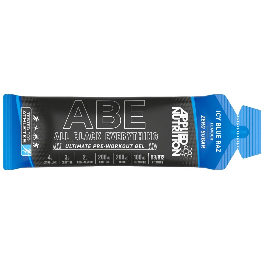 Abe gel | Tutto nero tutto pre -allenamento - 60 grammi