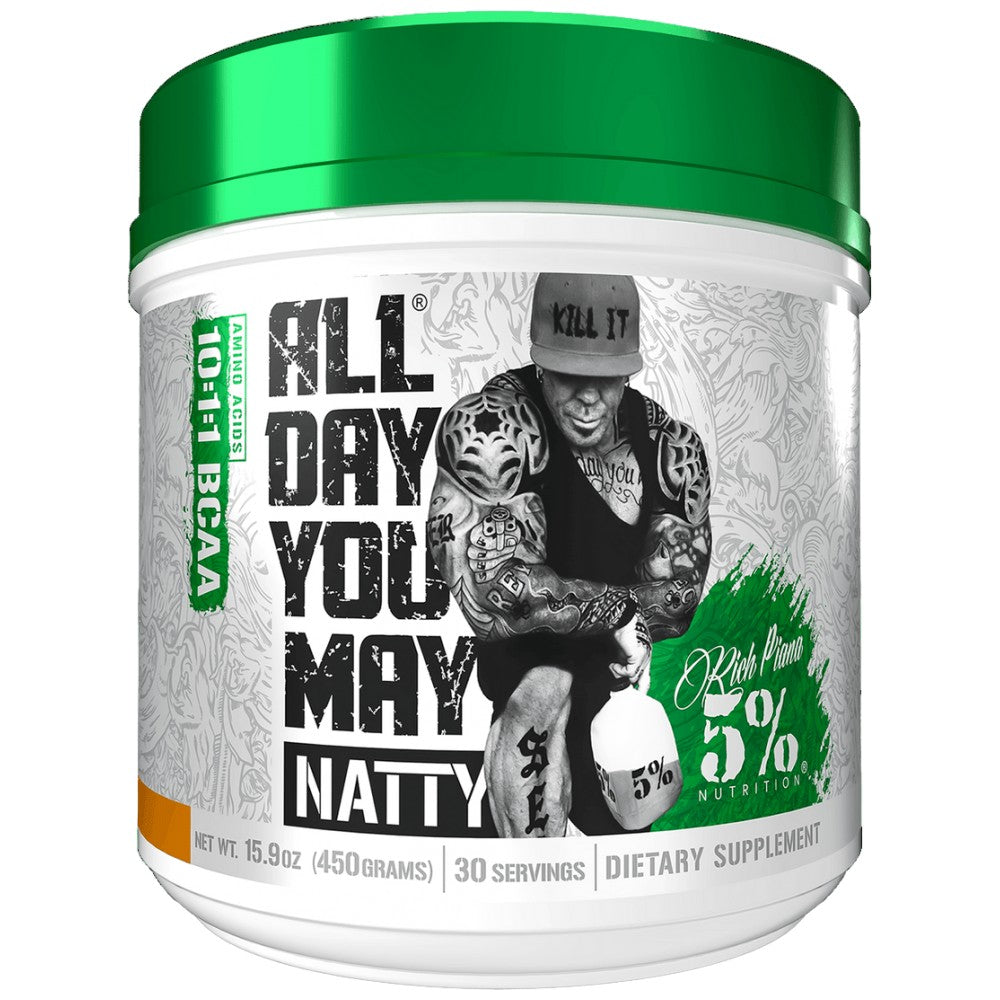 Tutto il giorno puoi | Natty BCAA 10: 1: 1 Rapporto 450 grammi