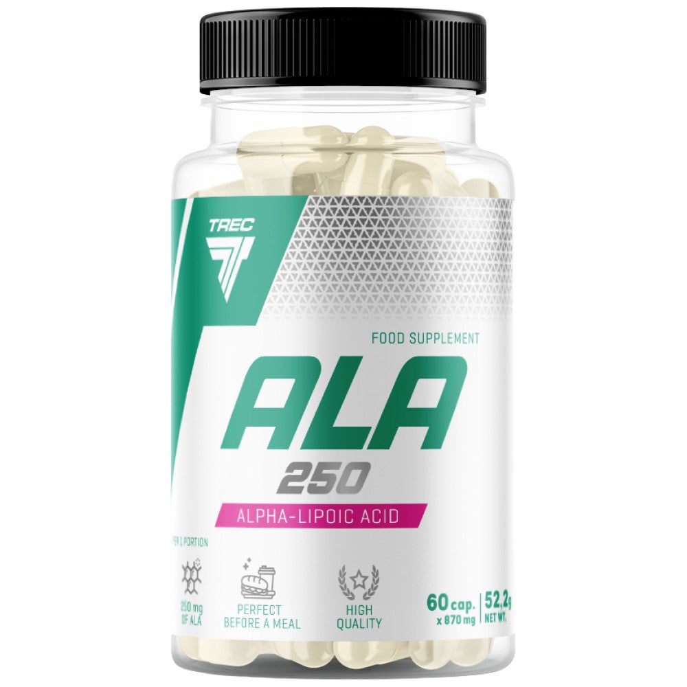 ALA250 | Acido alfa lipoico 250 mg - 60 capsule