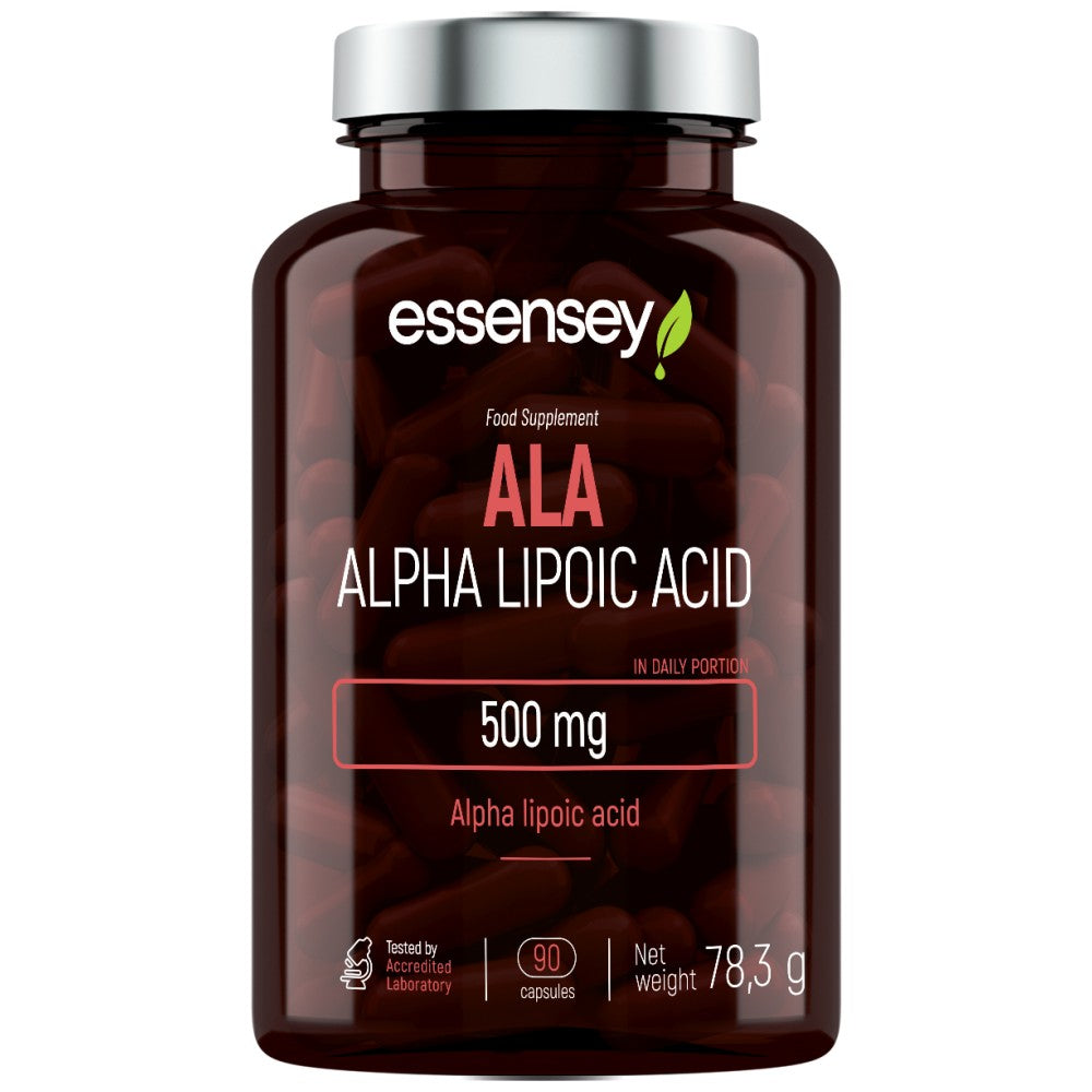 ALA | Acido alfa lipoico 500 mg - 90 capsule