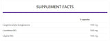 AOL 3000 mg/Arginina Ornitina Lisina 120 capsule