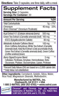 Dieta alle bacche di Acai 60 capsule.