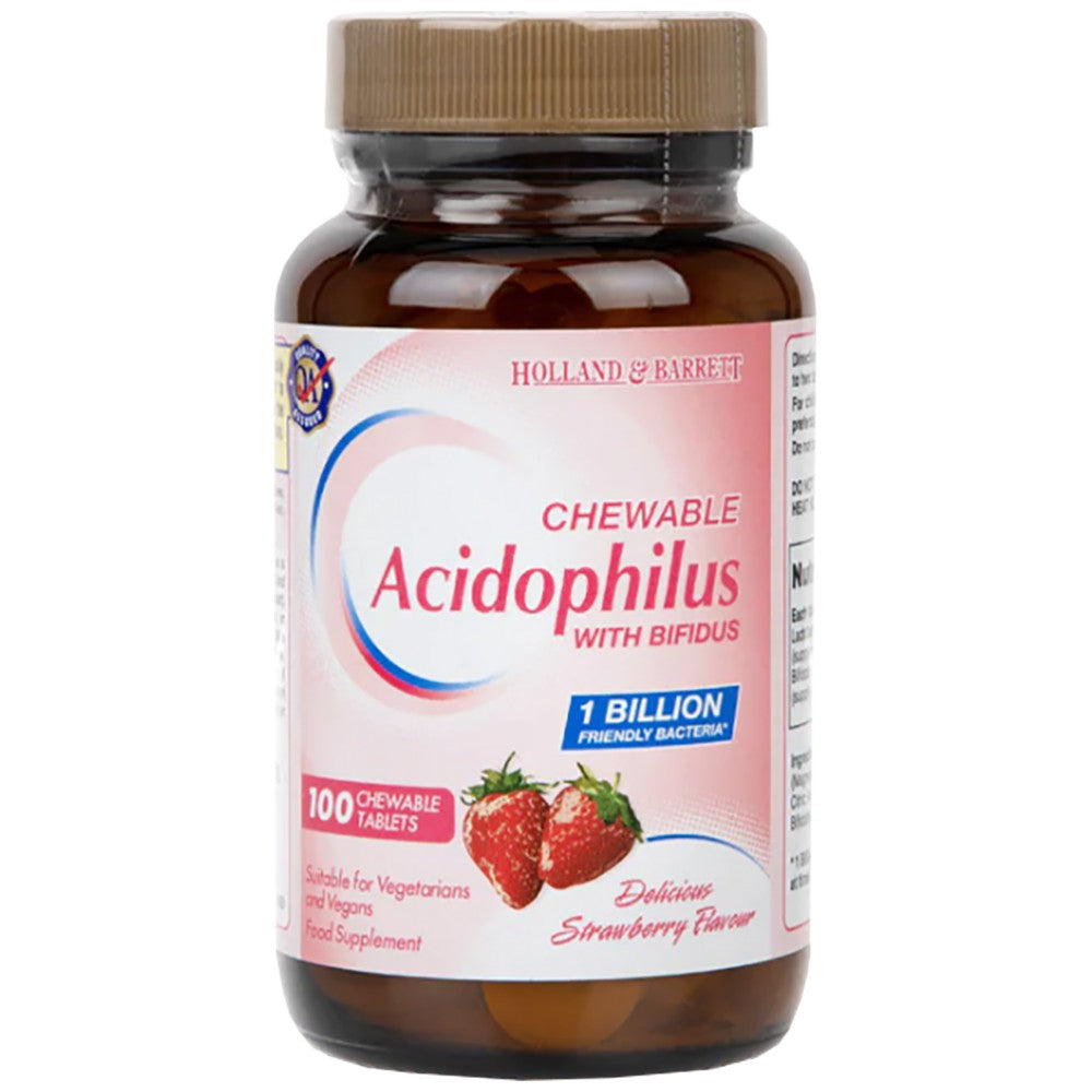Acidophilus 1 Miliardo/Masticabili 100 compresse masticabili