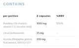 Active C 1000 mg | PureWay-C® con bioflavonoidi di agrumi & Acerola - 120 capsule
