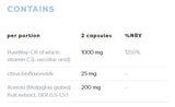 Active C 1000 mg | PureWay-C® con bioflavonoidi di agrumi & Acerola - 60 capsule