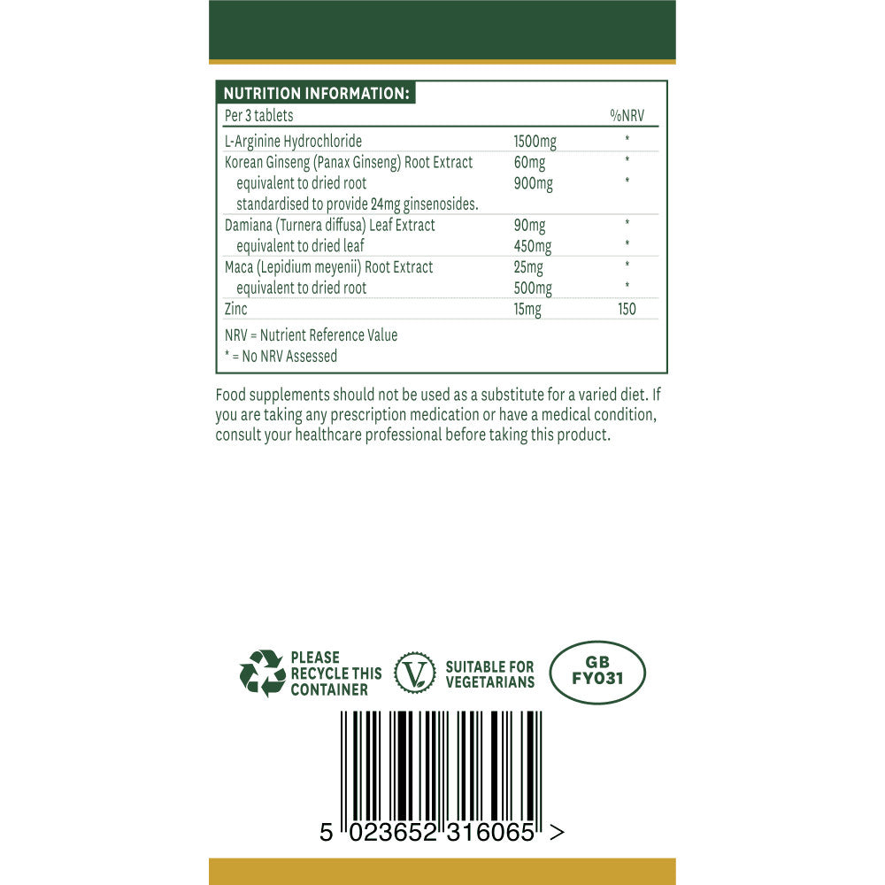 Formula per uomo (Active Man) 60 compresse NaturesAid