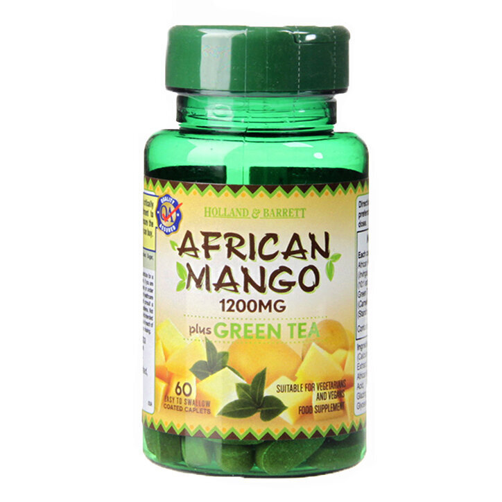 Mango Africano 1200 mg/con Tè Verde - 60 capsule