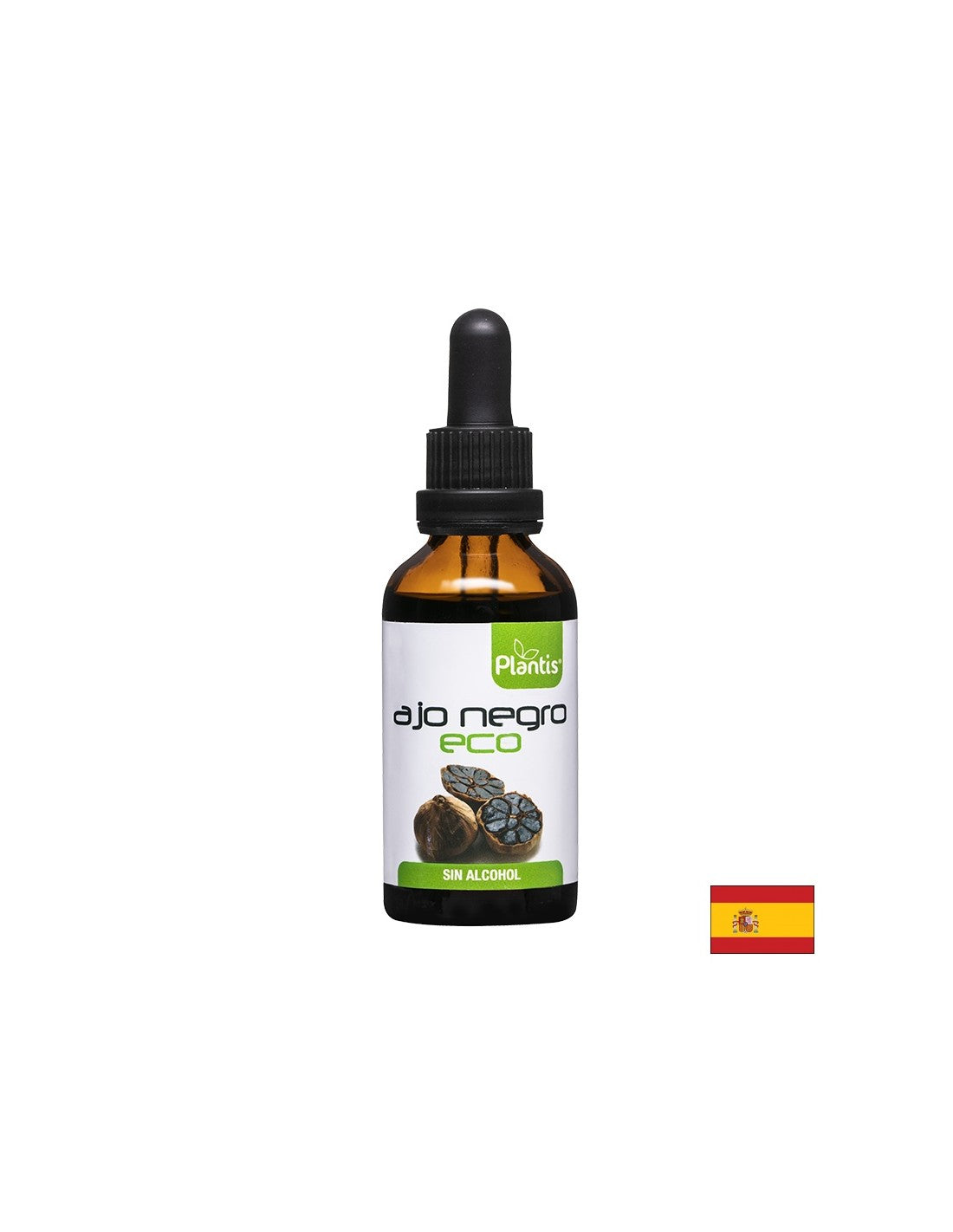 Aglio nero biologico - salute del cuore e immunità - Ajo Negro Eco Plantis®, Tintura senza alcool, 50 ml