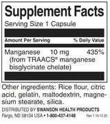 Albion Manganese chelato 10 mg - 180 capsule