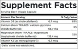 Magnesio Albion & Calcio/con vitamina D3 & K2 - 90 capsule