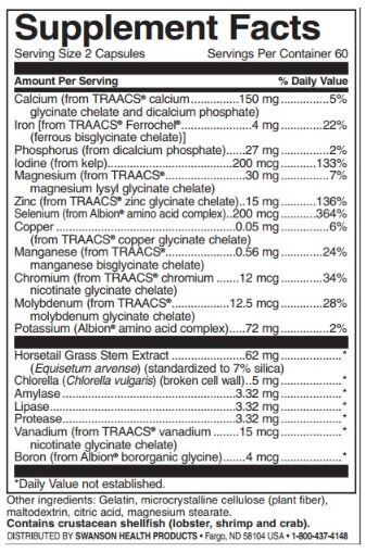 Albion Multiminerale Con Ferro - 120 capsule