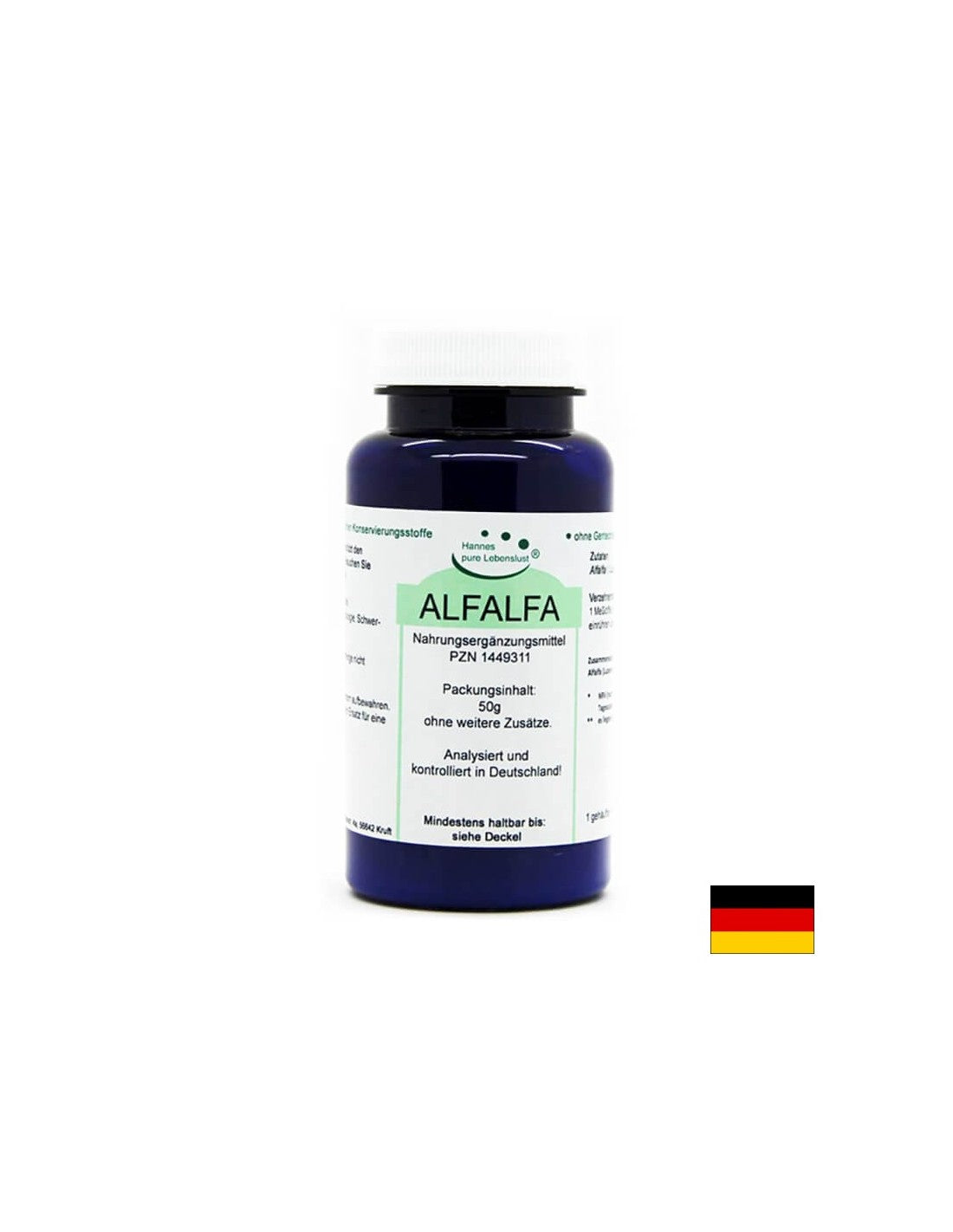 Erba medica - Erba medica in polvere 50 g El Compra