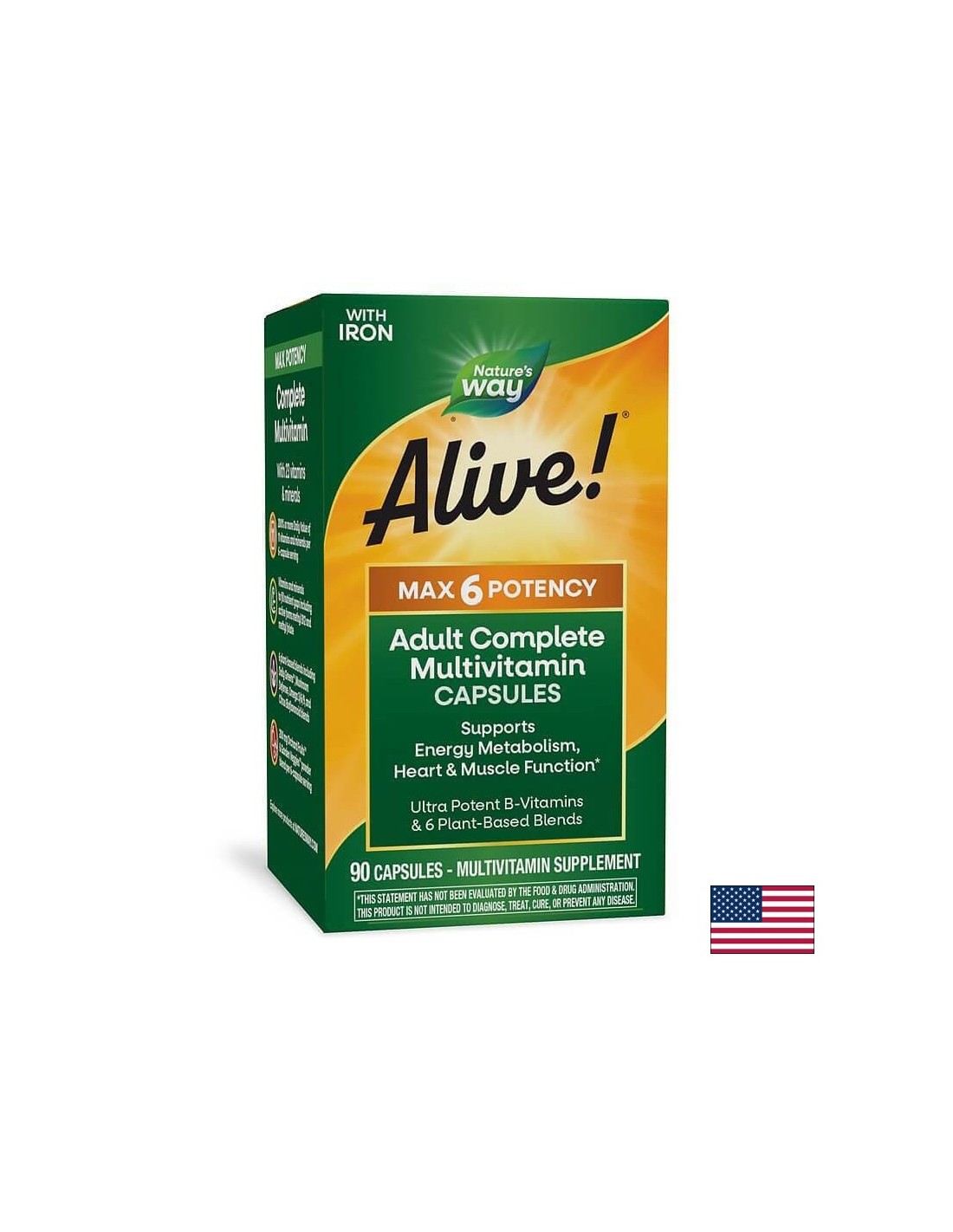 <tc>Alive</tc>! Max6 Multivitaminico giornaliero - 90 capsule