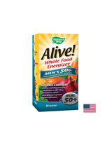 <tc>Alive</tc> Multivitaminico per uomini 50+, 30 compresse Nature's Way