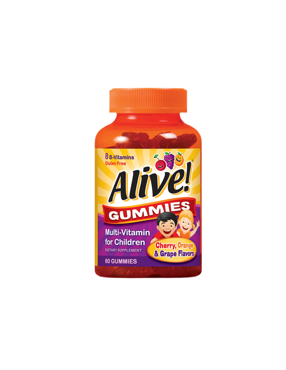 <tc>Alive</tc>! Multivitaminico per bambini Gummies / <tc>Alive</tc>! Multivitaminici per bambini x 60 compresse gel Nature's Way
