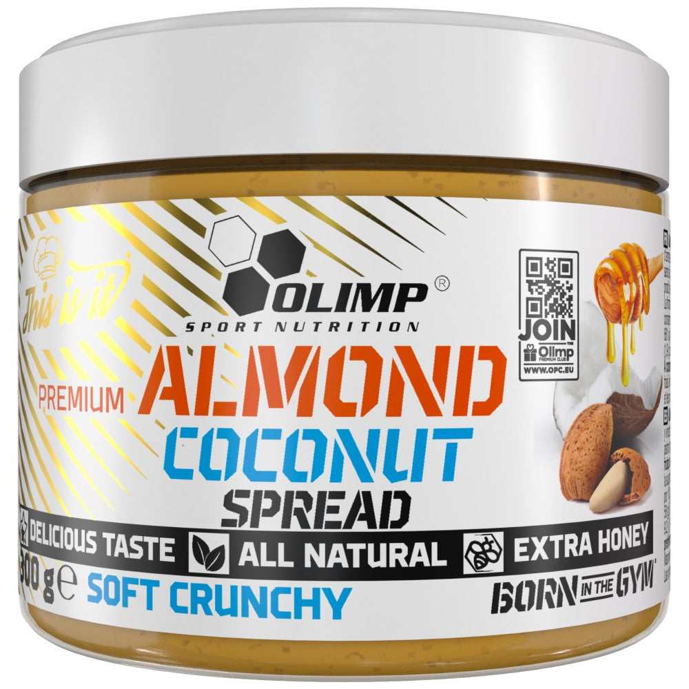 Crema Spalmabile Mandorle Cocco - Croccante Morbido 300 grammi