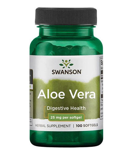 Aloe Vera 25 mg - 100 Capsule gel