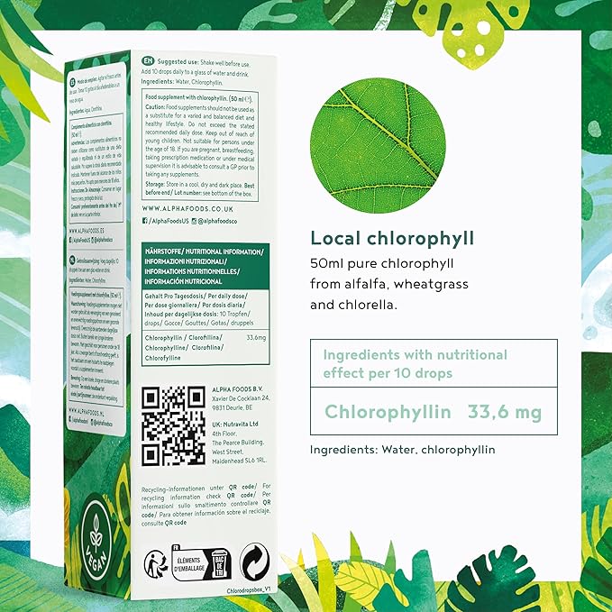 Chlorophyll Alpha Foods Germania - (50 ml/100 dosi)