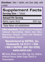 Acido alfa lipoico /Rilascio prolungato/ 600 mg./45 compresse.